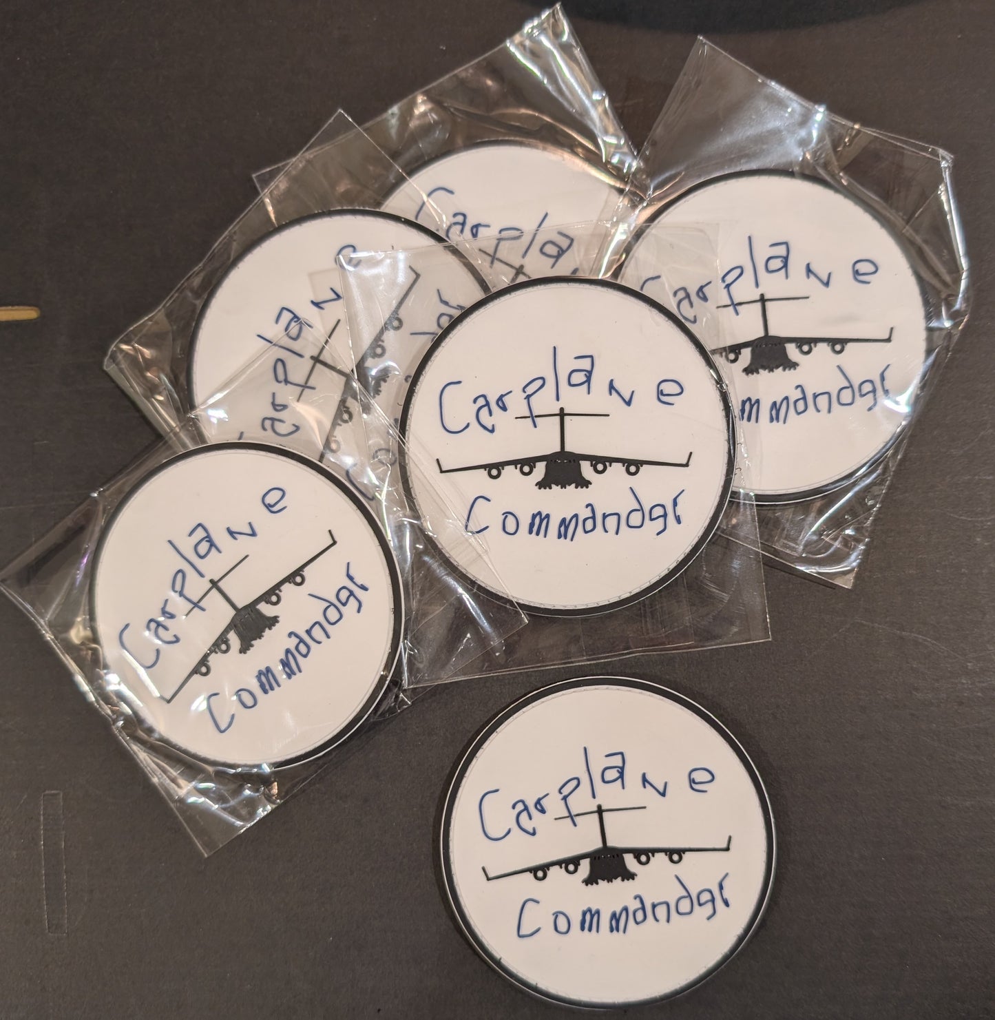 Carplane Commander 3.5 inch PVC patch