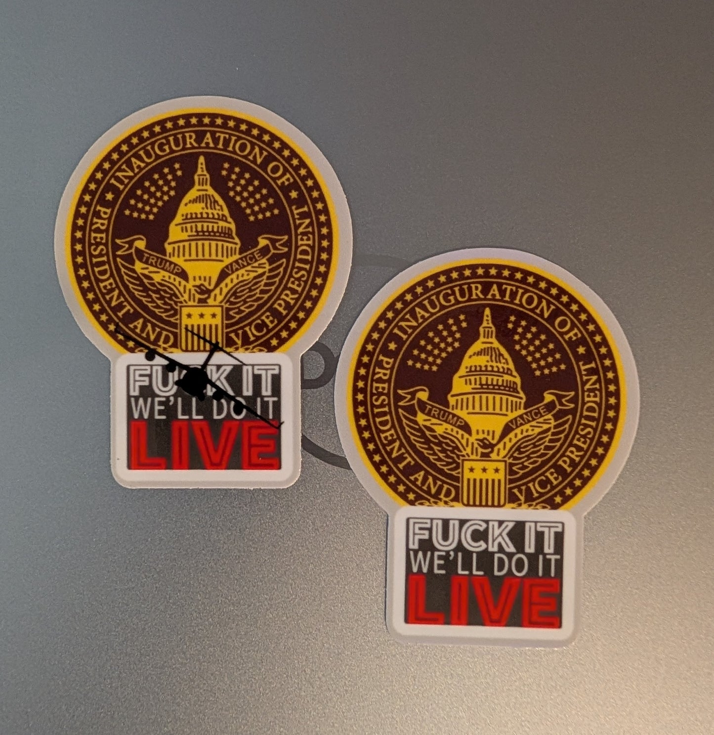 F#@! It Live Vinyl Stickers 3inch