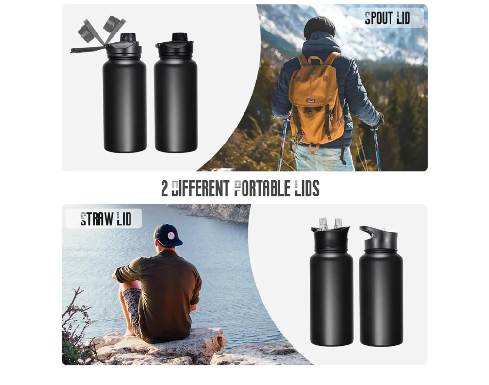 32 oz CPC insulated water bottle