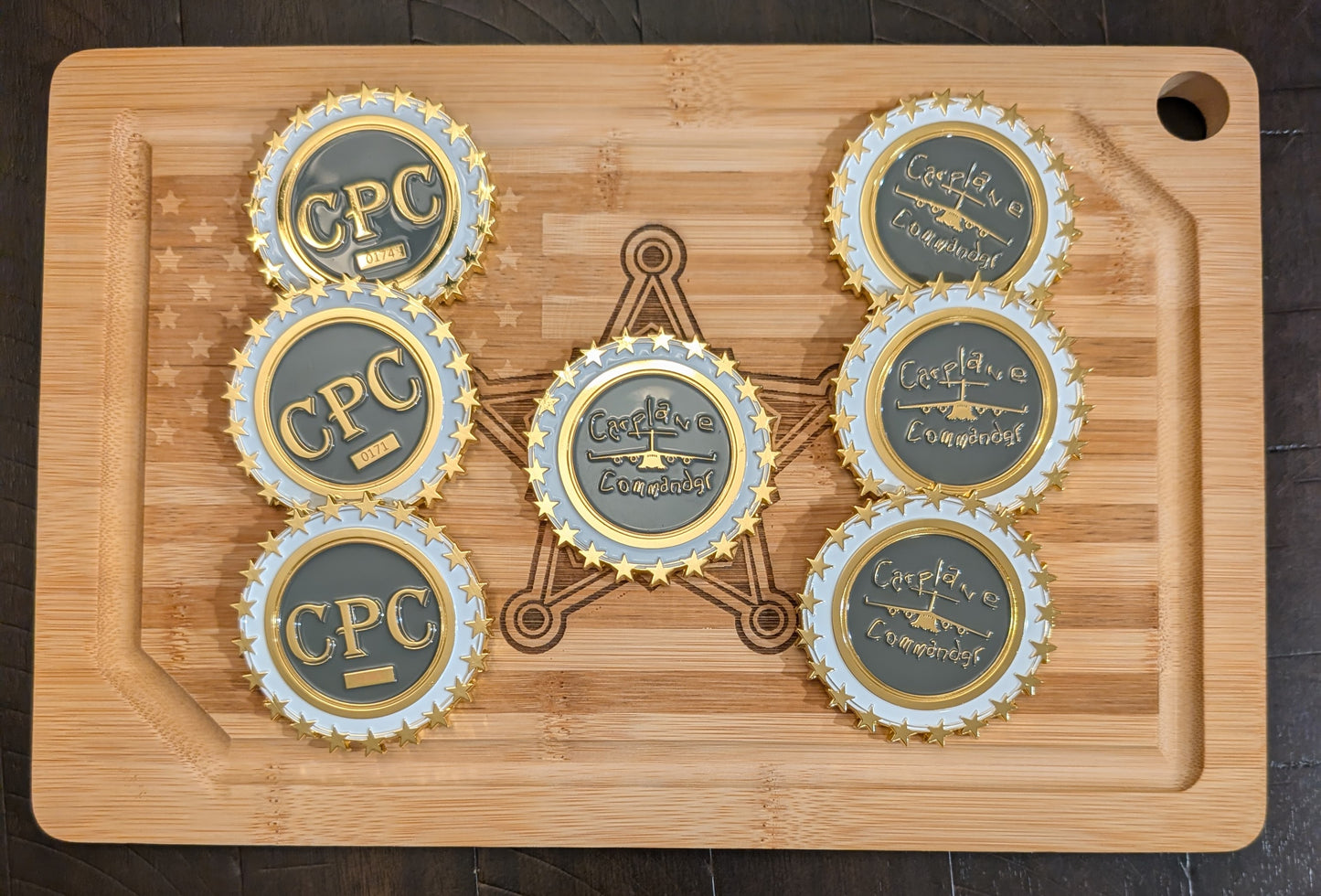 LIMITED RELEASE- Carplane Commander coin
