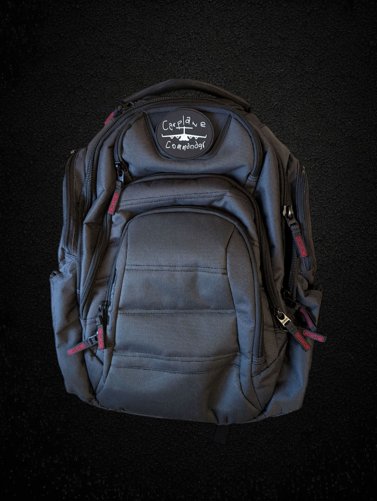 GITD Carplane Commander oval patch