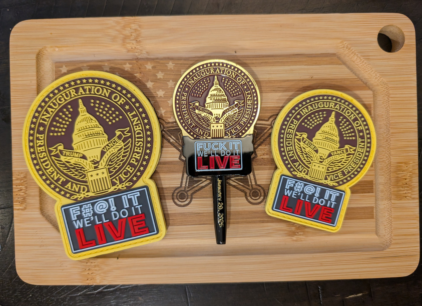 Censored Inauguration Patch Set