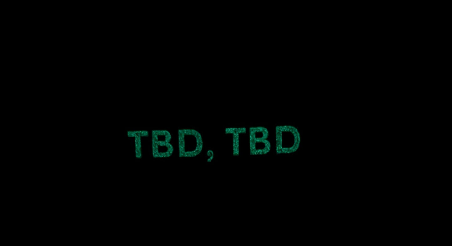 TBD TBD Velcro patch GITD