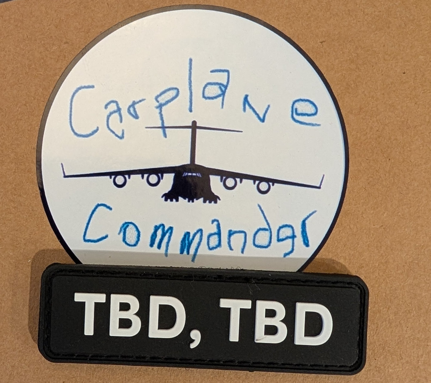 TBD TBD Velcro patch