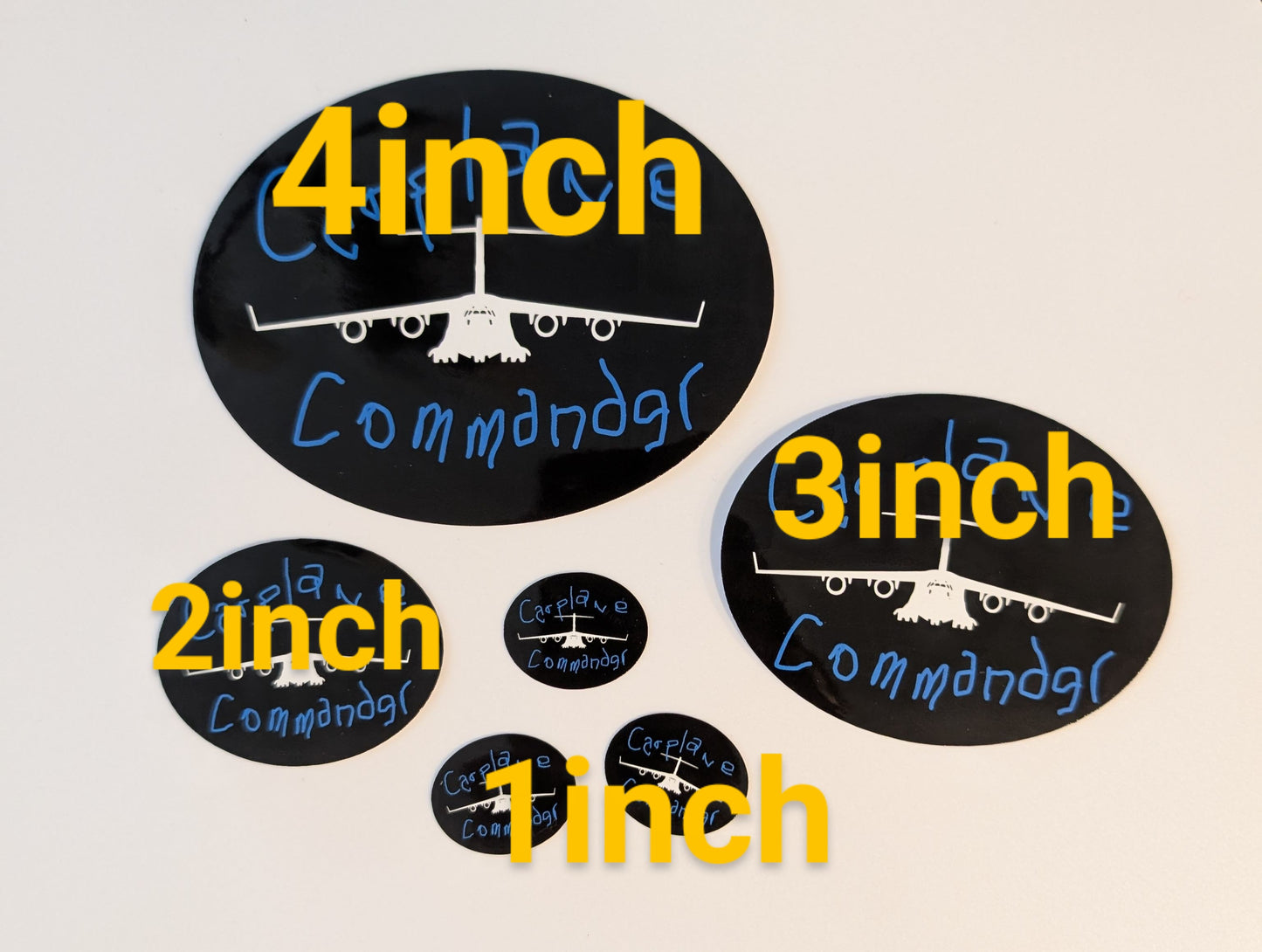 3inch vinyl black CPC sticker