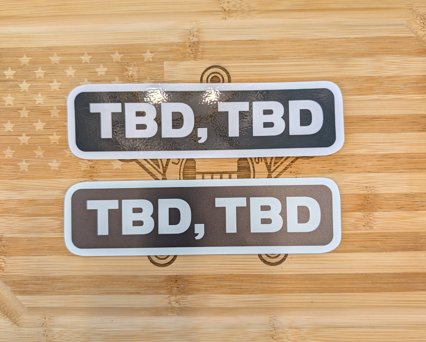 TBD, TBD Sticker & Magnet (5.5")