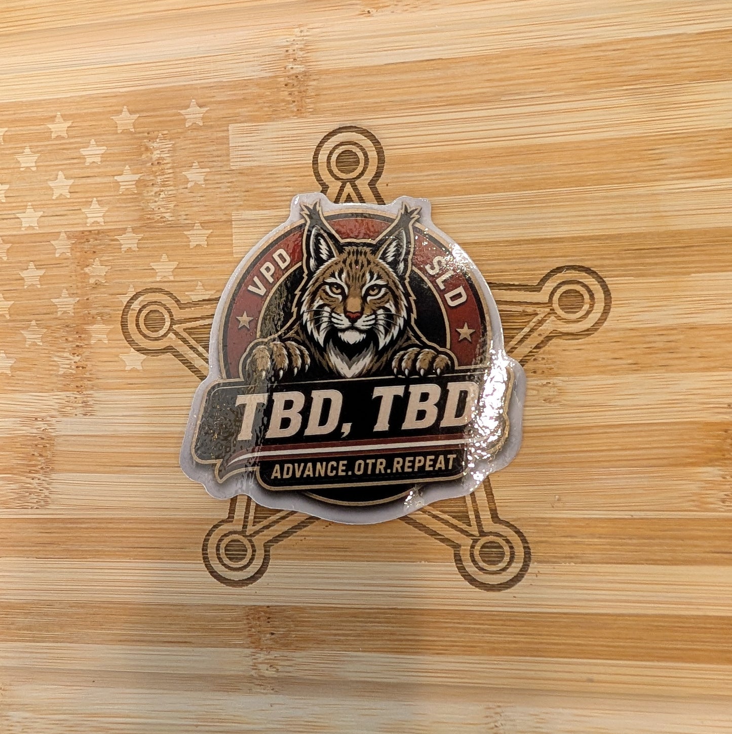 TBD, TBD Bobcat Sticker (3")
