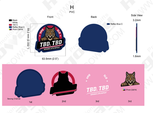 Bobcat TBD 2.5inch patch