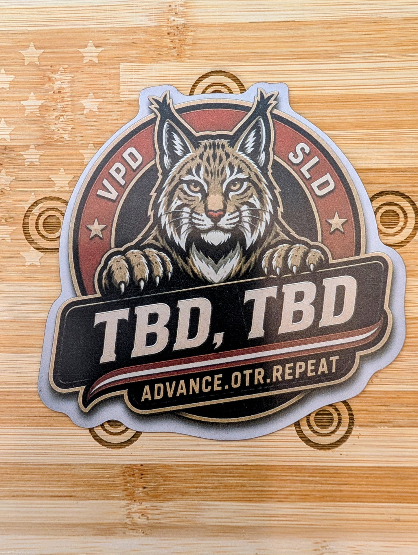 TBD, TBD Bobcat Magnet (4")
