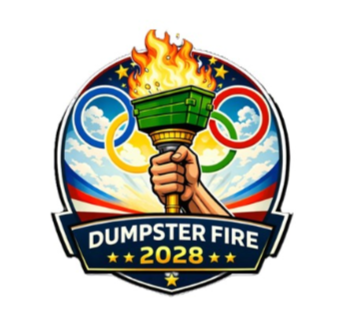 !!!PRE-ORDER!!! 2028 Olympics Dumpster Fire Coin