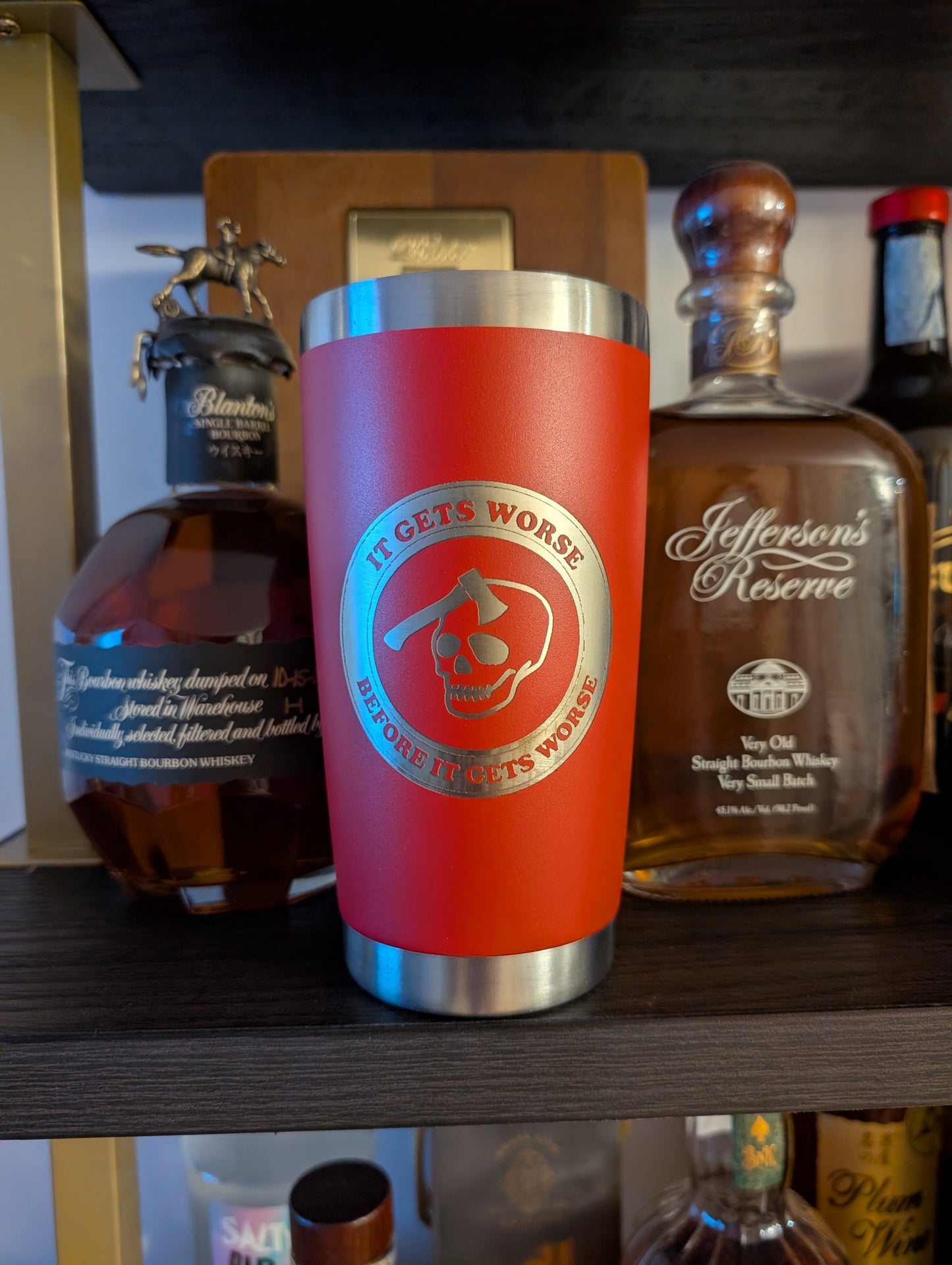 20oz It gets Worse tumbler