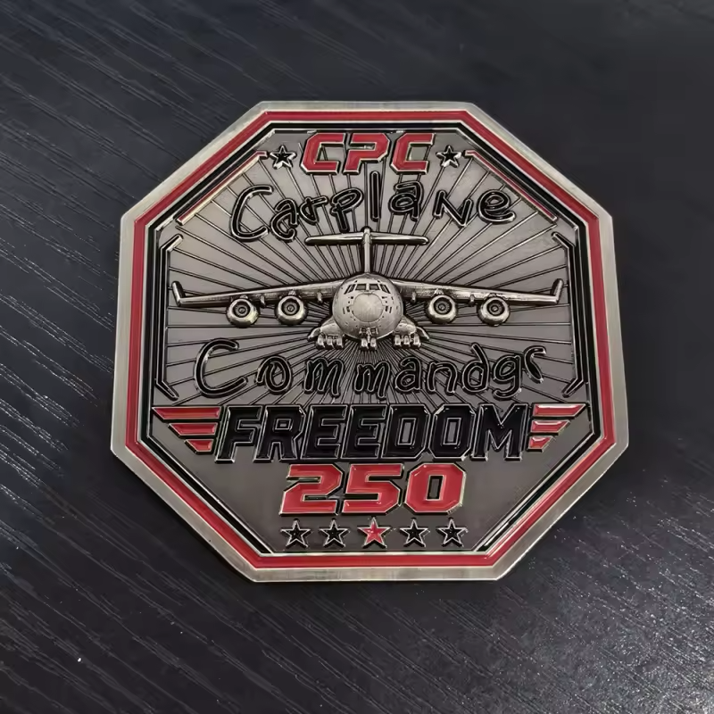Carplane Commander Freedom 250 UFC Challenge Coin