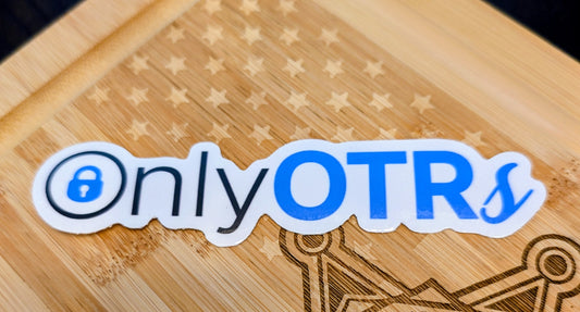 5inch OnlyOTRs vinyl sticker