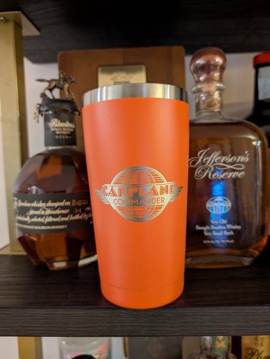 20oz retro Carplane Commander tumbler