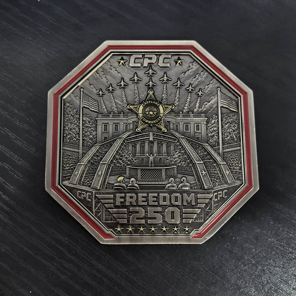 Carplane Commander Freedom 250 UFC Challenge Coin